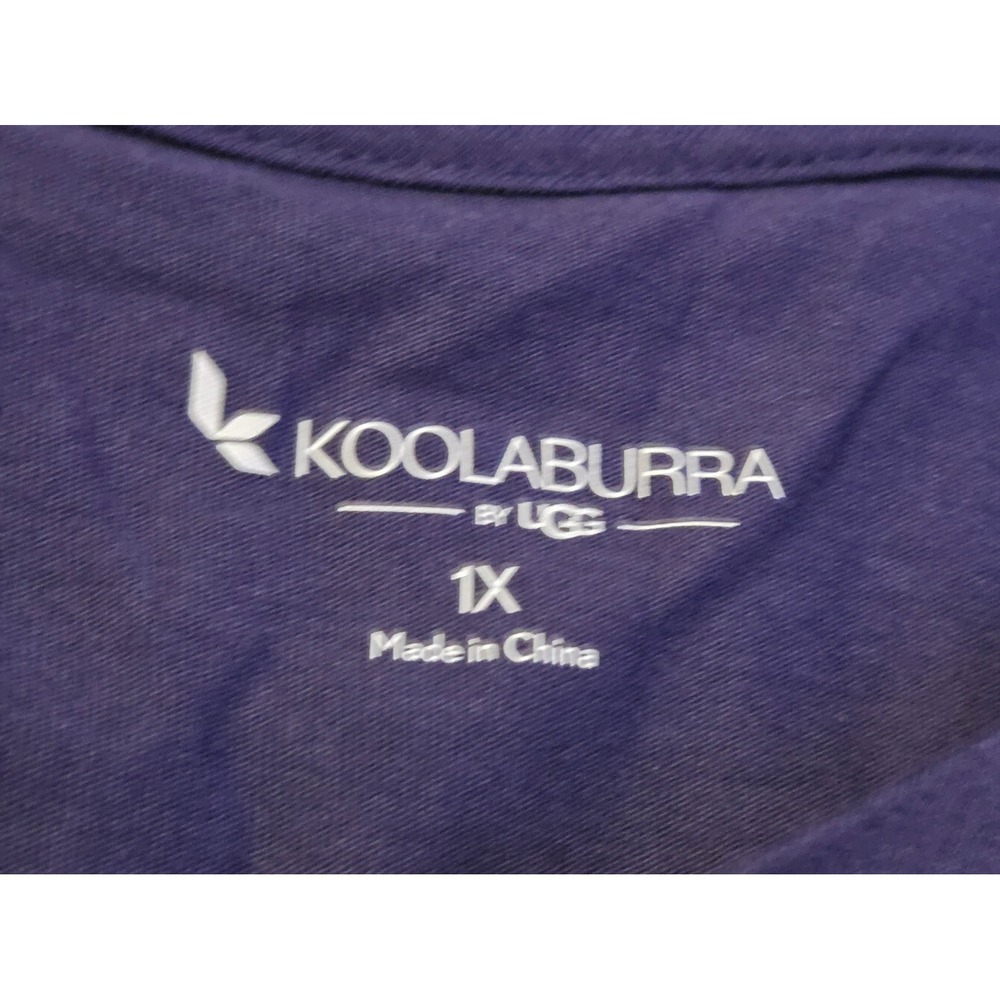 Koolaburra By UGG Long Sleeve T-Shirt Women's Size 1X Blue - Picture 2 of 8